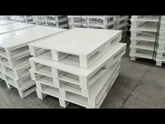 Βαρέων καθηκόντων βιομηχανική παλέτα τέσσερα χάλυβα σιδήρου παλετών χάλυβα παλέτα μετάλλων εισόδων τρόπων